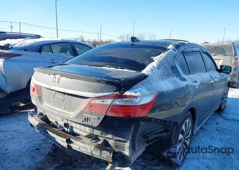 2017 Honda Accord Hybrid Ex-L from USA, damaged, VIN JHMCR6F51HC019142